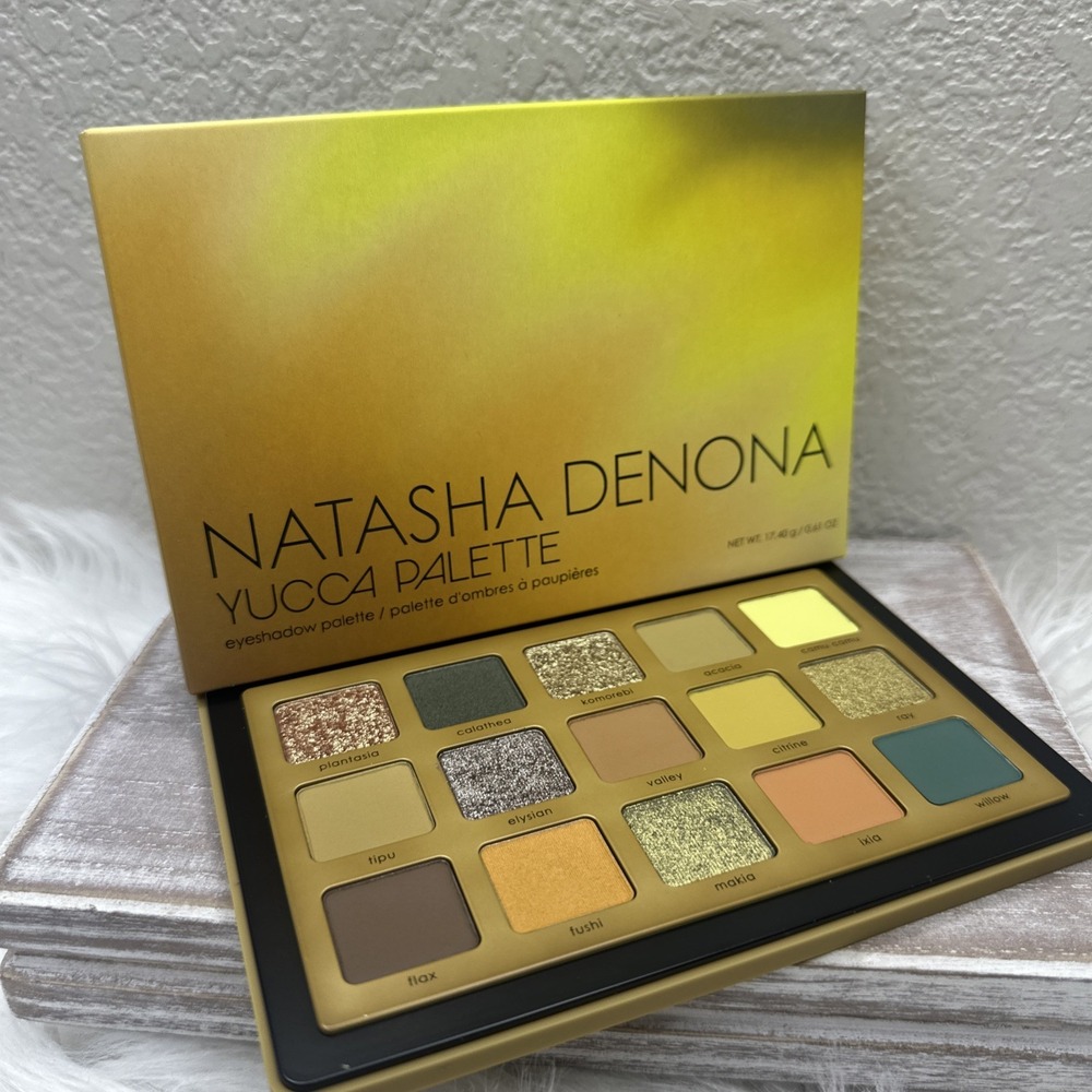 $42 🌙 NATASHA DENONA Yucca Eyeshadow Palette 15 Shades NEW